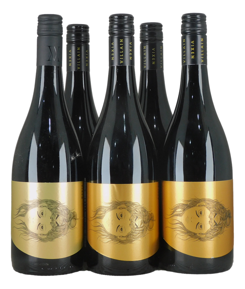 Hentley Farm Villian & Vixen Shiraz Pack (5x 750mL).