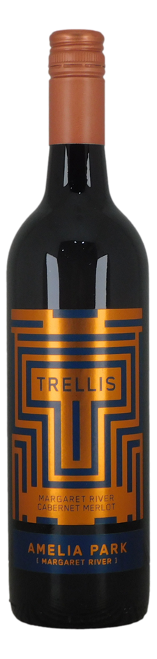 Amelia Park Trellis Cabernet Merlot 2023 (6x 750mL). WA.