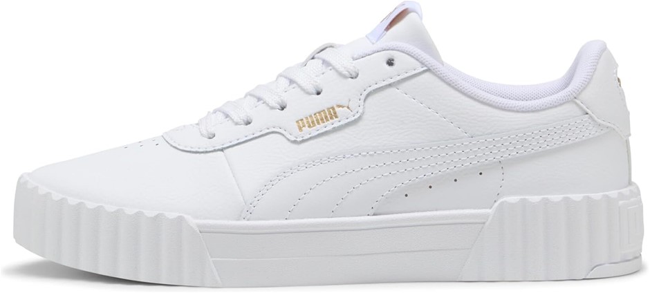 PUMA Women's Carina 3.0 Sneaker, US9/EU40, Puma White, 400365. RRP: $120. N