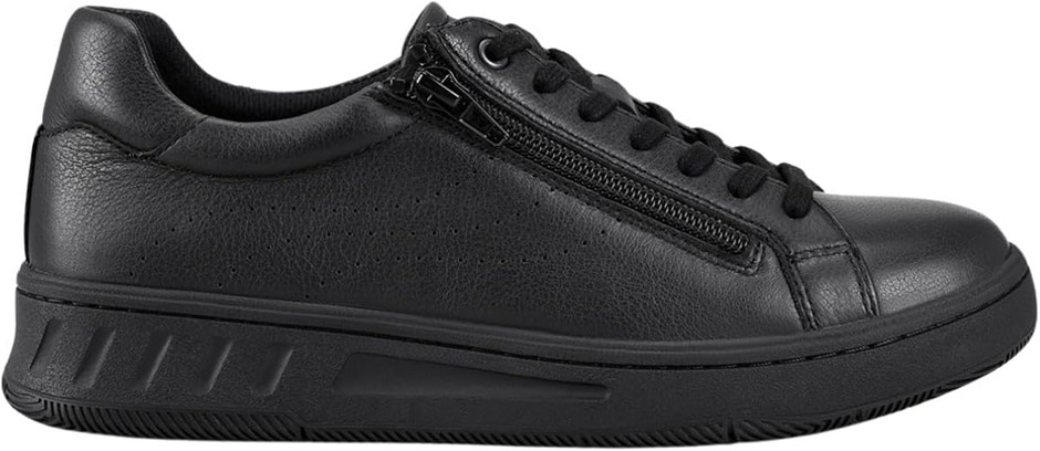 HUSH PUPPIES Women's Spin Sneakers, US7.5/EU38, Black, 301961. NB: Minor Us