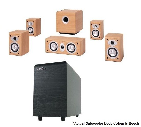 Jamo E310PDD & SW-1008e Home Theatre Spe