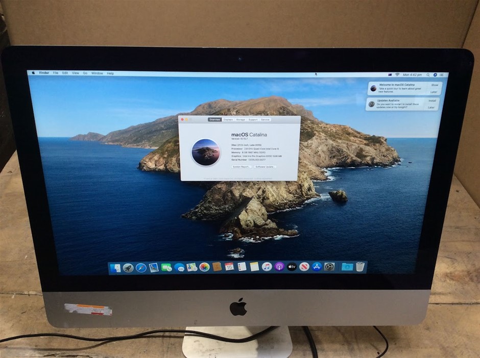 APPLE iMAC 2015 INTEL i5 8GBRAM 1TB AIO