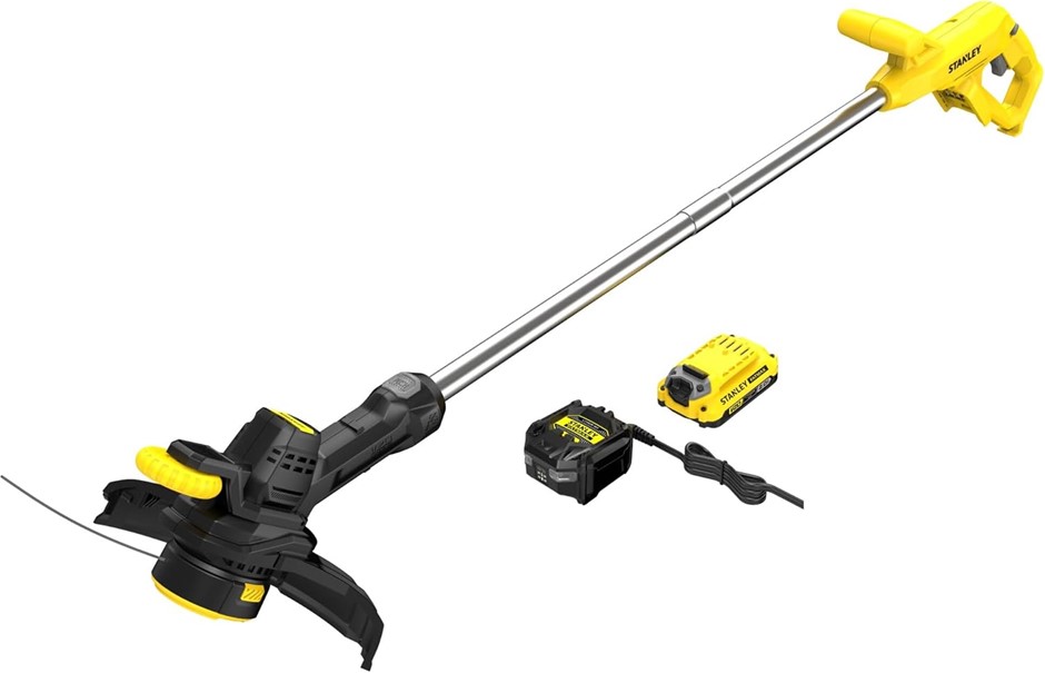 STANLEY Fatmax V20 18V 2Ah Line Trimmer Kit.