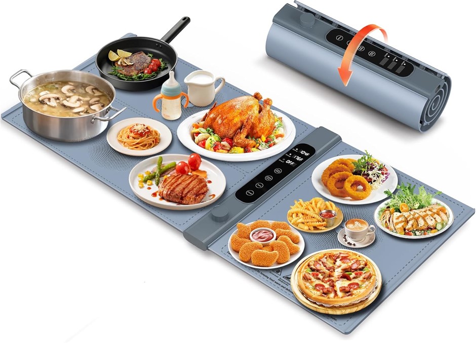 YEEKE Food Warming Mat Extra, Large, 101 x 43cm.