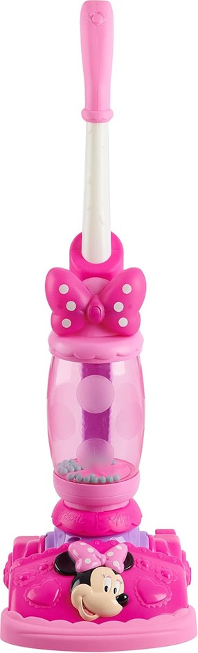 0187-5062777 · DISNEY Junior Minnie Mouse Twinkle Bows Play Vacuum with Lights and Realist