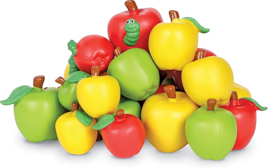 2 X LEARNING RESOURCES Attribute Apples, Sorting and Matching, Set of 27 Pi