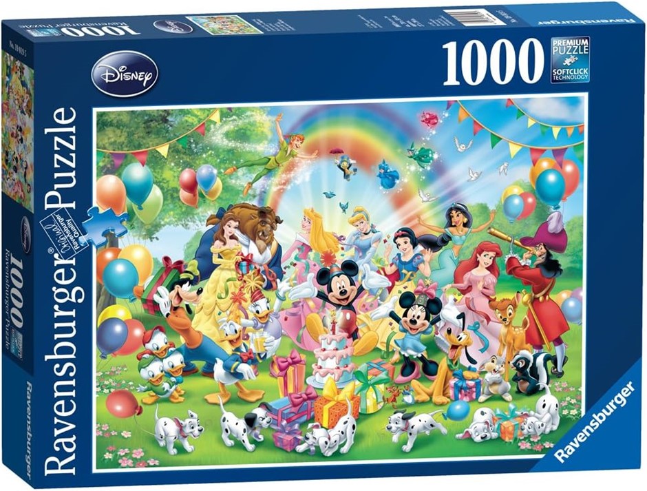 0266-5062777 · RAVENSBURGER Disney Mickeys Birthday Puzzle 1000 Pieces