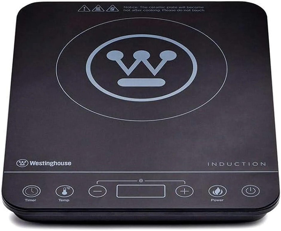WESTINGHOUSE 2000W Slimline Portable Electric Induction Cooktop with LED Di