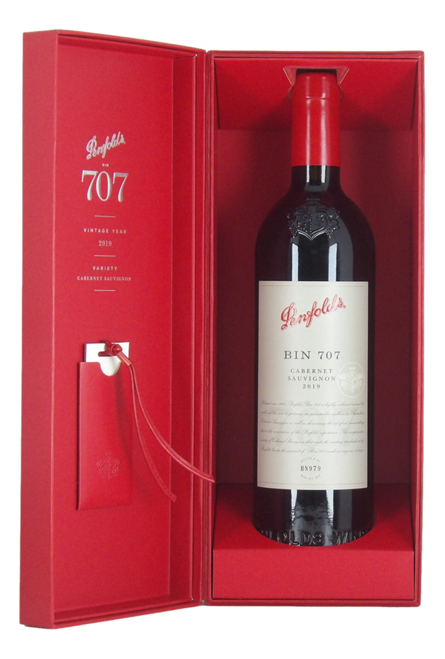 Penfolds Bin 707 Cabernet Sauvignon 2019 (1 x 750mL) SA.