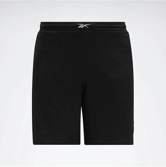 REEBOK Men's Basketball Mesh Shorts, Size M, Black, 100070367.RRP: $80. Bu