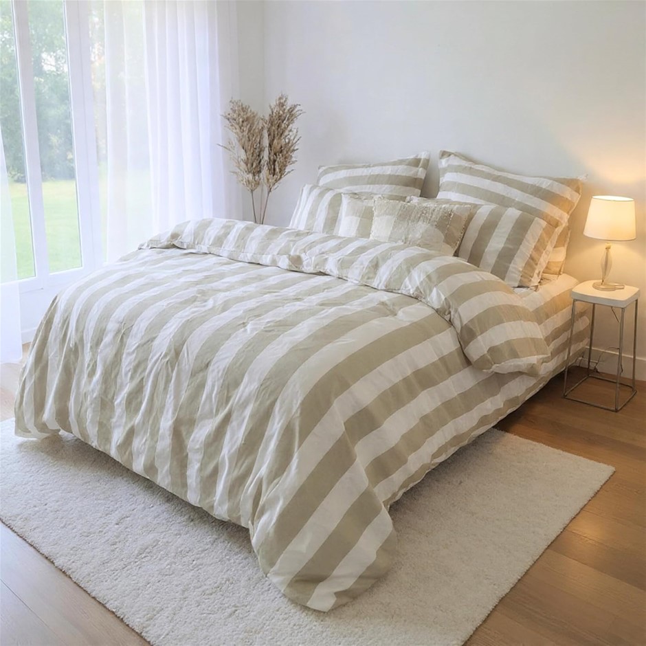 AMSONS Quilt Cover Set - 1200TC Brushed Microfiber Duvet Cover Sets - Ultra
