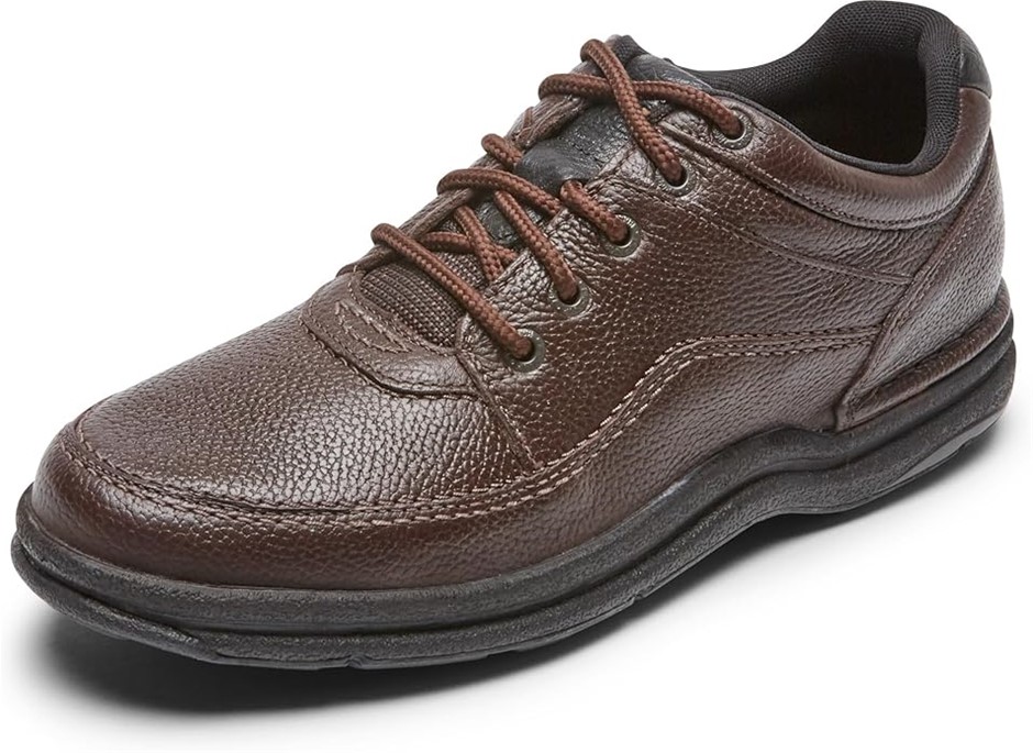 ROCKPORT Men's World Tour Classic Walking Shoe Sneaker, US11/EU45, Brown, K