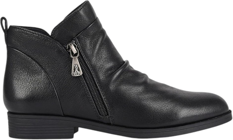 HUSH PUPPIES Women's Chalet Comfort Boots, US5/EU34/35, Black/Black, 301429