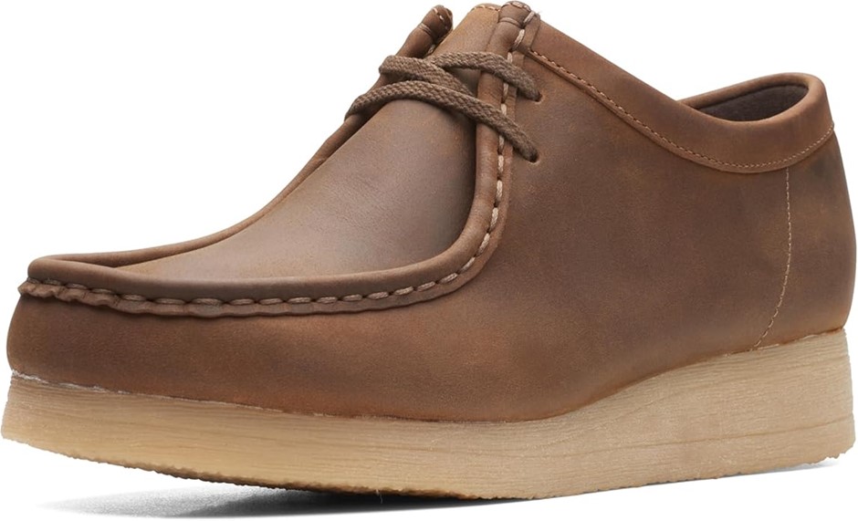 CLARKS Women's Padmora Oxford Shoes, Brown Smooth, Size US10/EU41.5 (60499)