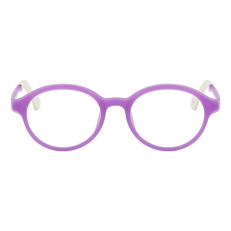 CONVERSE Kids' VCO007K Glasses Frames, 46-17-130, Purple/White (0C52). RRP: