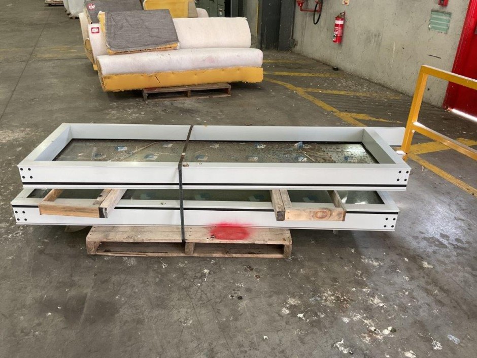 Pai of Steel Frame Pannels