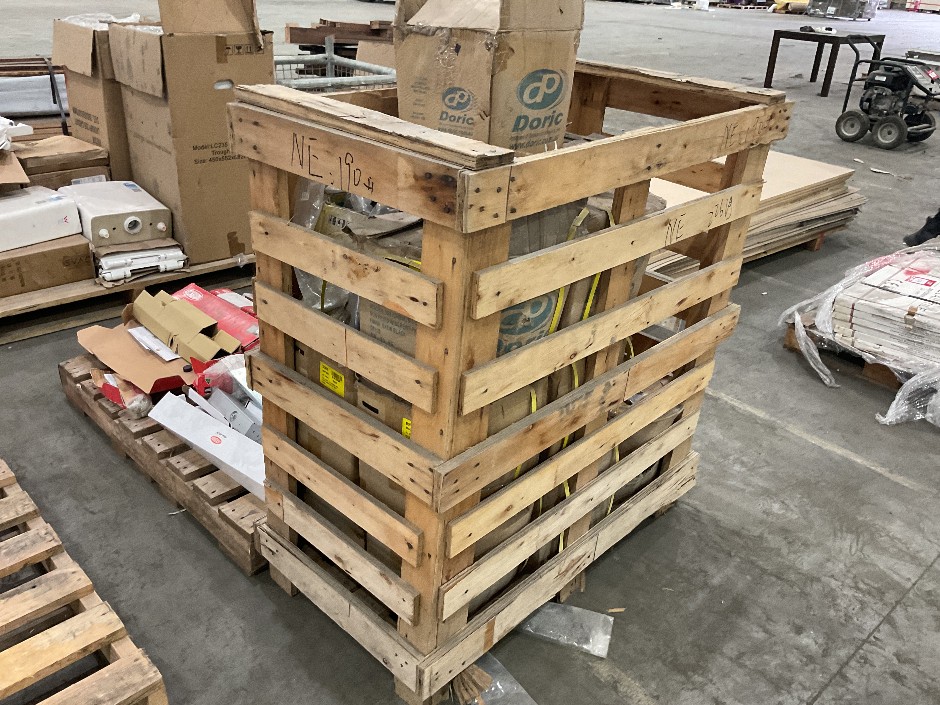 Crate Comprising Large Quantity of Windows Winders