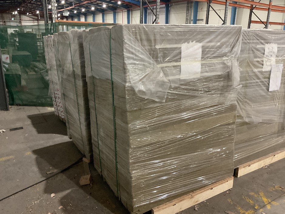 3x Pallets of Fire-Rated Insulation