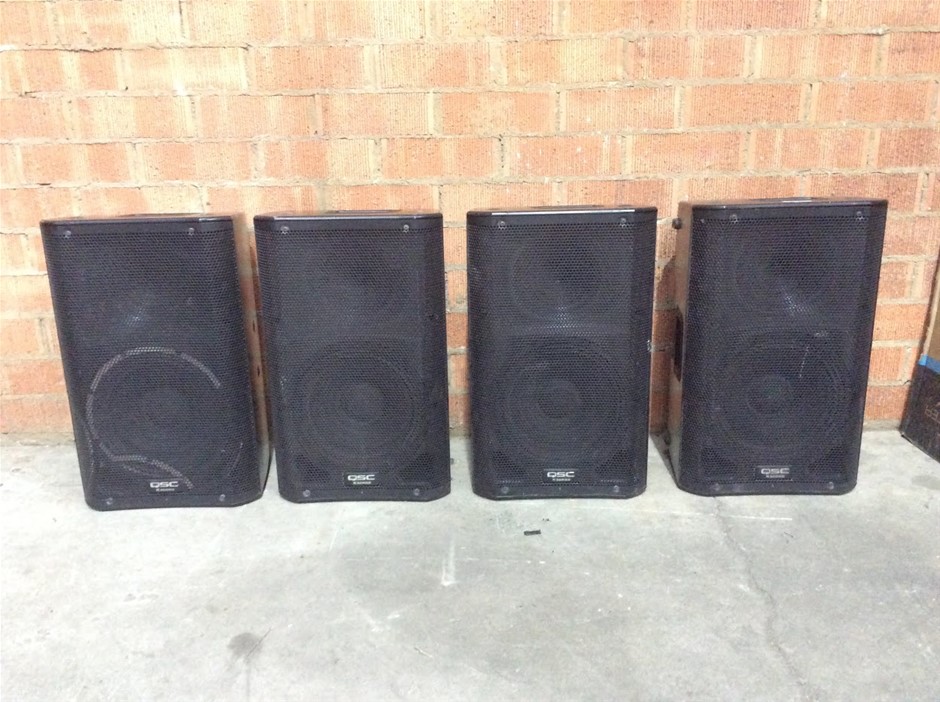 QSC K10 Active Loudspeaker (Lot of 4)