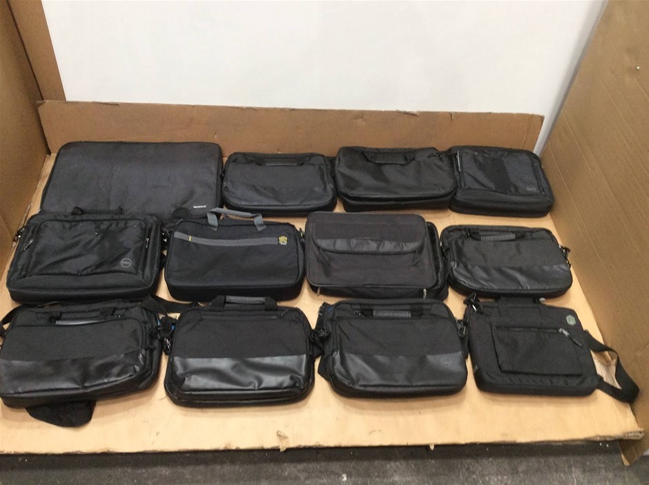 Mixed Laptop Carrying Cases And Briefcases (Lot of 12)