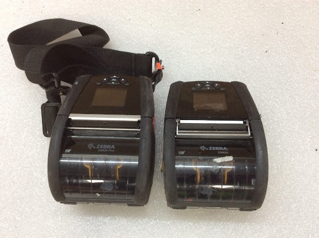 Zebra ZQ620 Thermal Label Printer (Lot of 2)