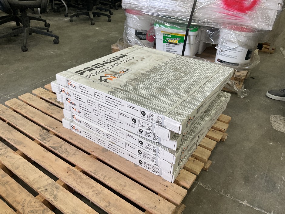 6 x Boxes Porcelain Tiles (2pc per Box)