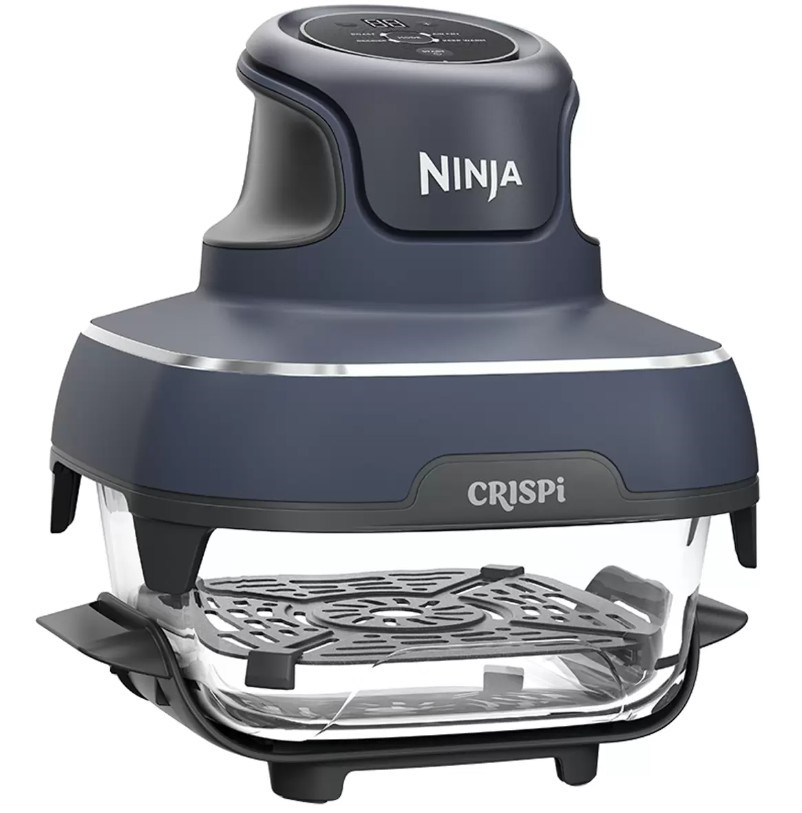NINJA Crispi Glass Air Fryer, FN101GYANZ. NB: has been used, not in origina