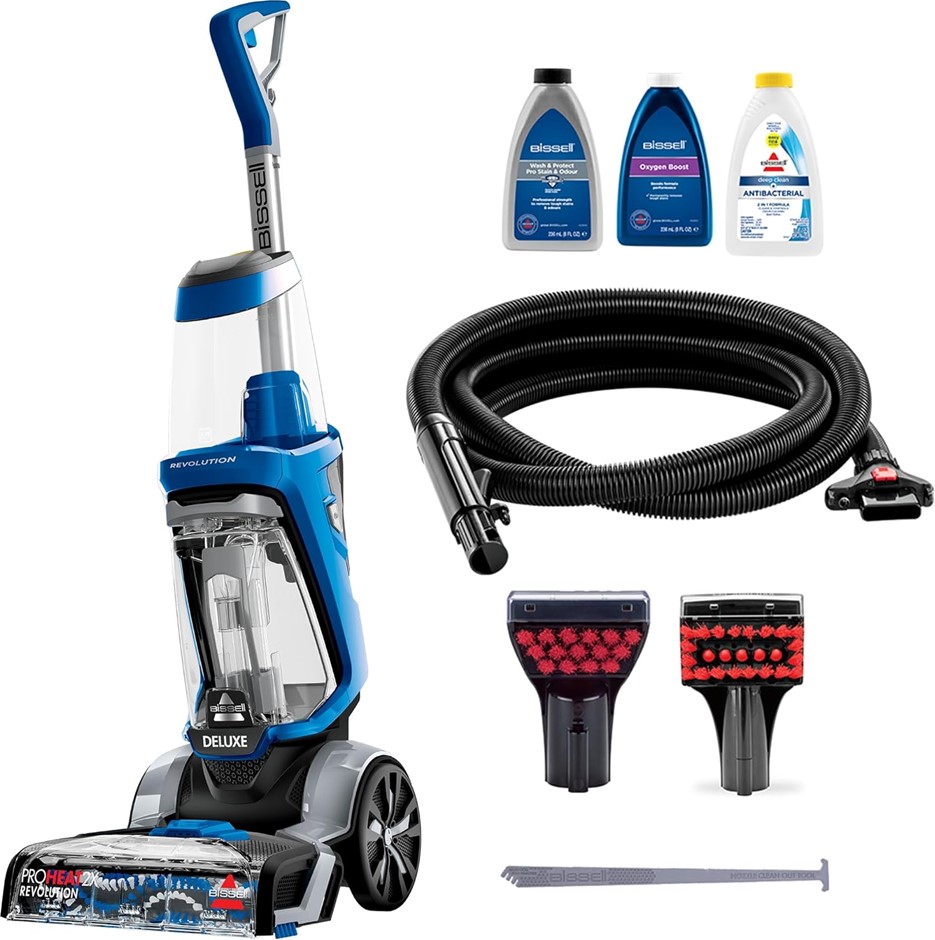 0023-5062744 · BISSELL ProHeat 2X Revolution Deluxe Carpet Cleaner 3637T. NB: Minor use, n