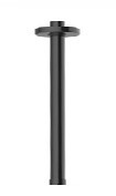 Lot of 10x Shower 100mm Ceiling Arm - BLACK