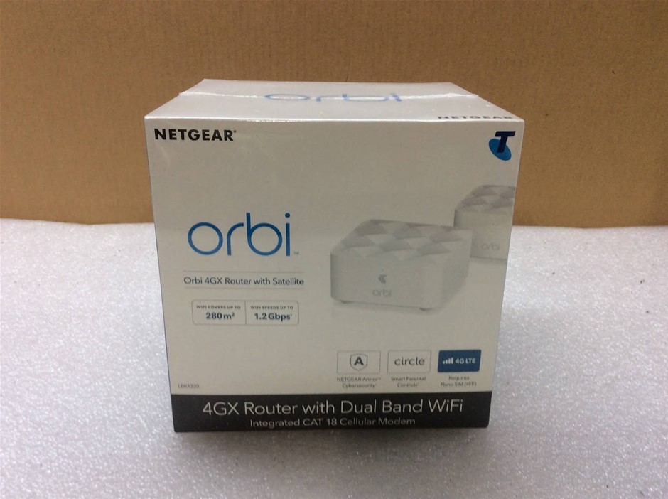 Netgear LBR1200 Orbi 4GX Router With Satellite - New