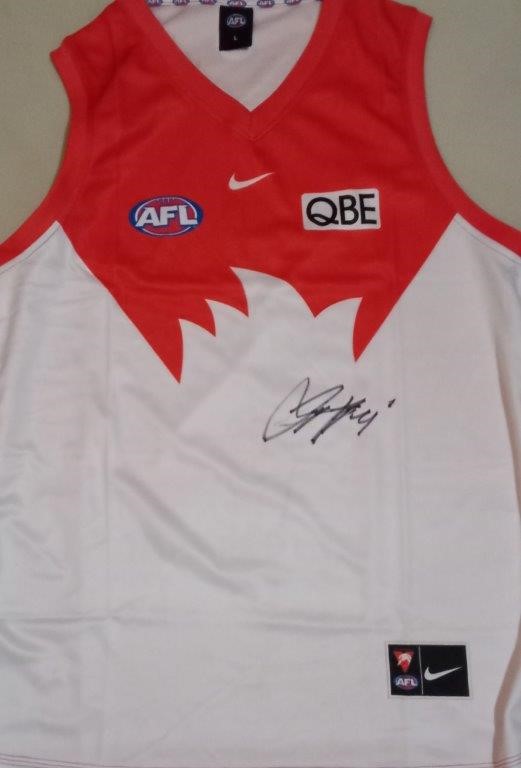 Barry Hall Signed Swans Guernsey