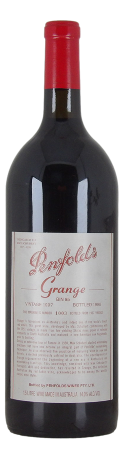 Penfolds Bin 95 Grange 1997 (1x 1.5L Magnum) SA.