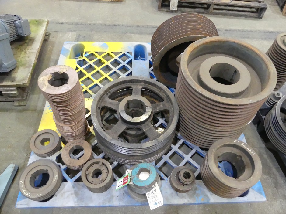 V Belt Pulleys (Assorted)