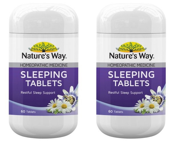 2 x Nature's Way Sleeping 60 Tablets EXP: 02/2028