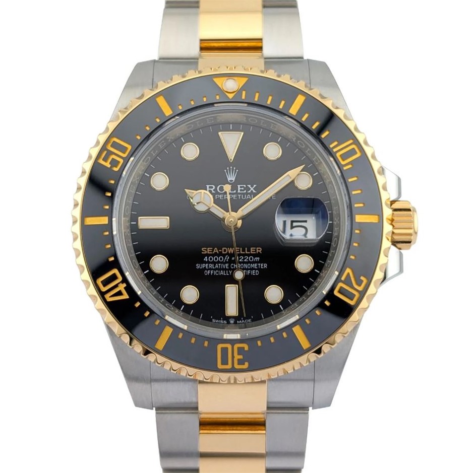 0020-2584535 · ROLEX 126603 SEA-DWELLER TWO TONE 43MM 2020 BXP & COA