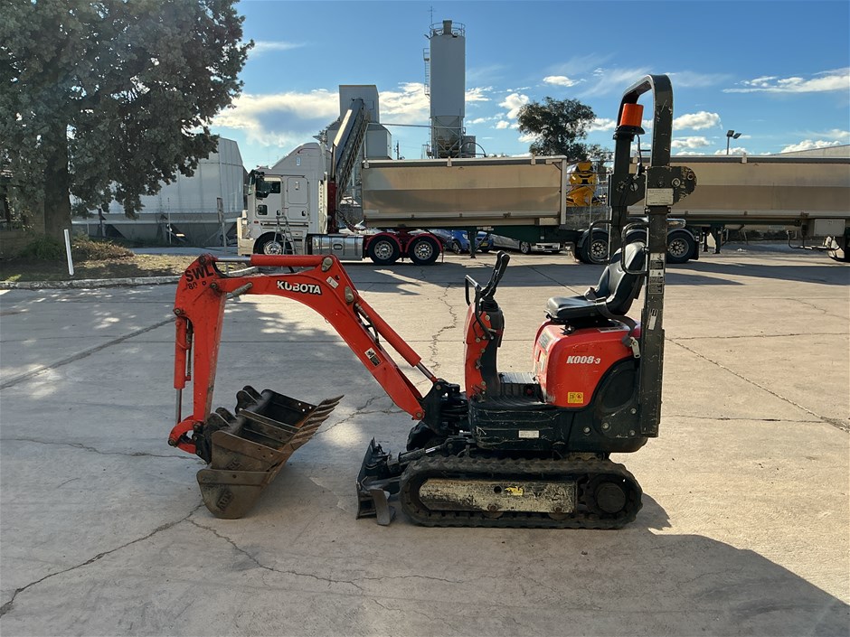 Kubota K008-3 Mini Excavator