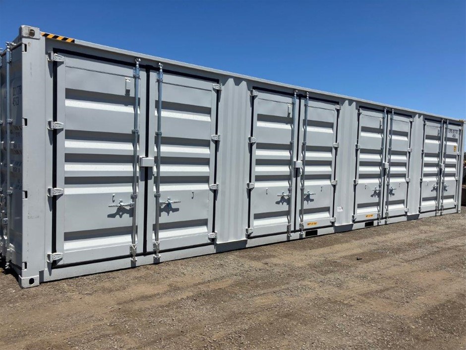 No Reserve 40ft 4 Door Container - Darwin (Unused)