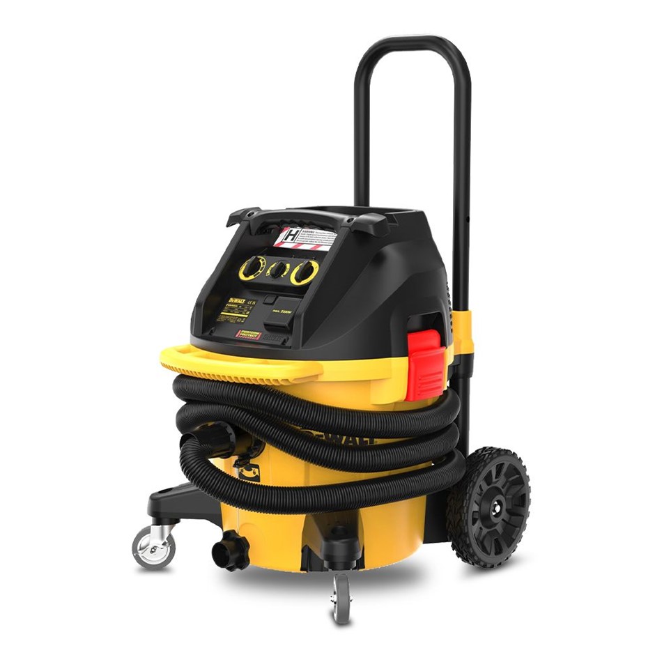 DeWALT 1400W 38L High Performance H-Class Dust Extractor. NB: Not Working,