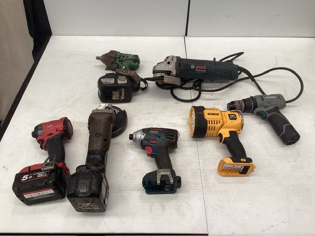 Assorted Mixed Brand Power Tools
