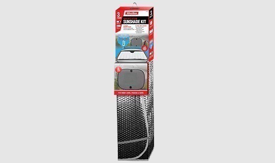 WHO-RAE Max Reflector Sunshade Kit, Includes 2 x Side Twist Shades & 1 x Fr