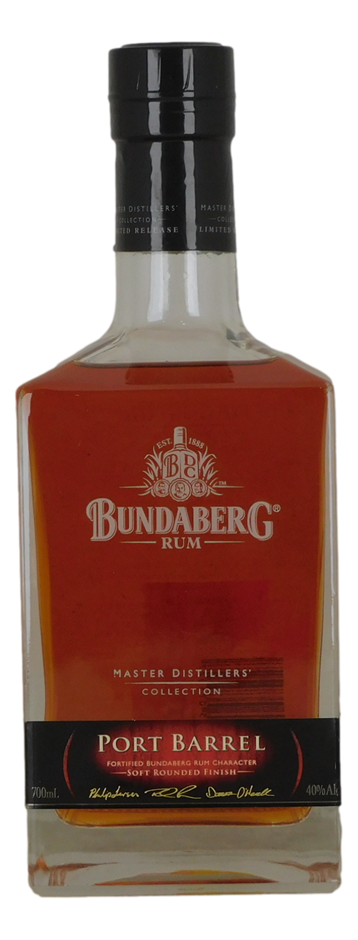 Bundaberg Rum Master Distillers Port Barrel 2011 #02152 (1x 700mL), QLD.