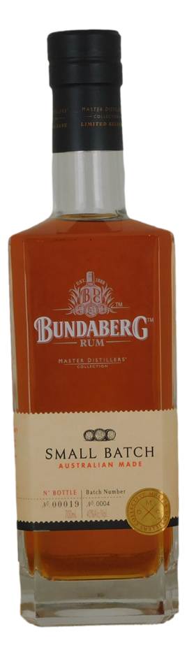 Bundaberg Rum Master Distillers Small Batch #4 Bottle #00019 (1x 700mL) QLD