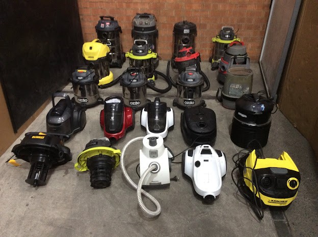 Ozito/Ryobi Mixed Brand and Model Vacuum Cleaners and parts