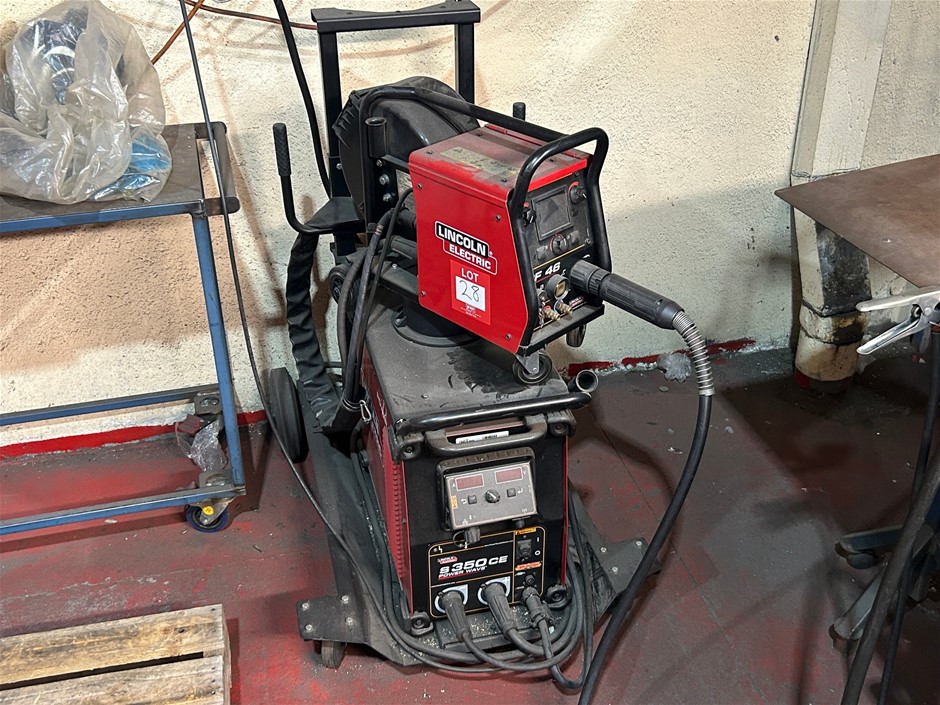 Lincoln S350 CE Power Wave Mig Welder