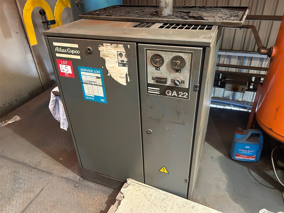 1999 Atlas Copco GA 22 Air compressor Plant