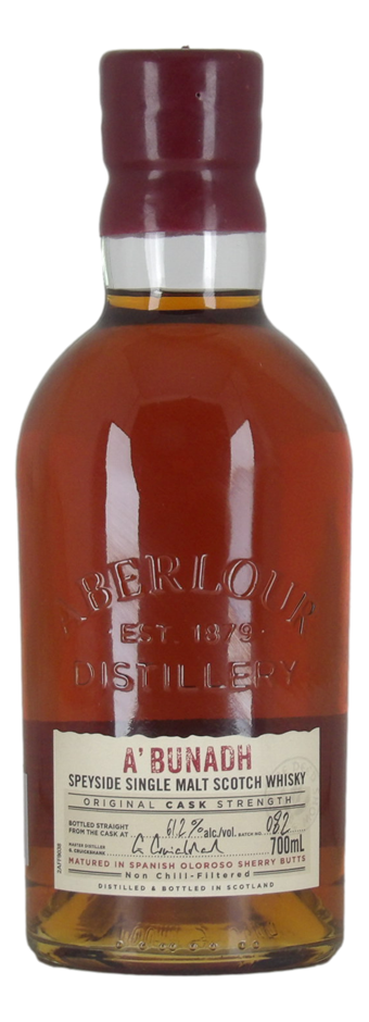 Aberlour A'Bunadh Origin Cask Strenght Single Malt Scotch Whisky (1x 700mL)