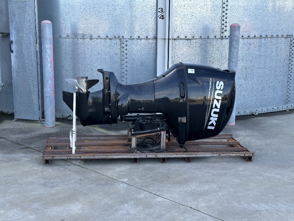 2x Suzuki 150HP Four Stroke Outboard Motors