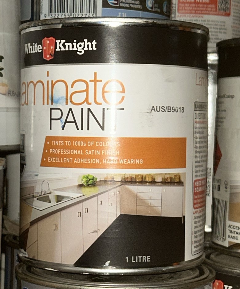 White Knight Laminate Paint