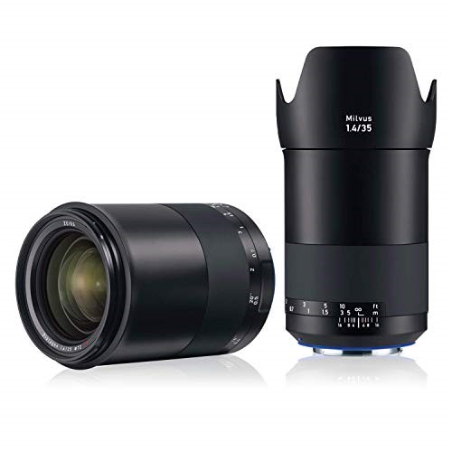 ZEISS Milvus 35mm f/1.4 Full Frame Camera Lens for Canon EF-Mount ZE, Black