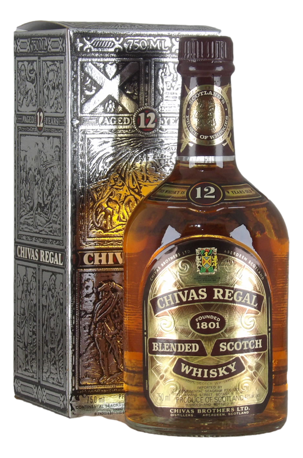 Chivas Regal 1801 Old Edition 12 Year Old Blended Scotch Whisky (1x 750mL)